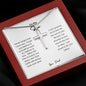 To My Son | Promise Cross Necklace