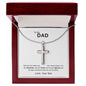 To My Dad | Awesome Cross Necklace