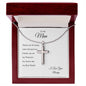 To My Man | Best Friend Cross Necklace