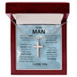To My Man | Hand in Hand Cross Necklace