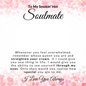 To My Smokin' Hot Soulmate | Through My Eyes Love Knot Necklace