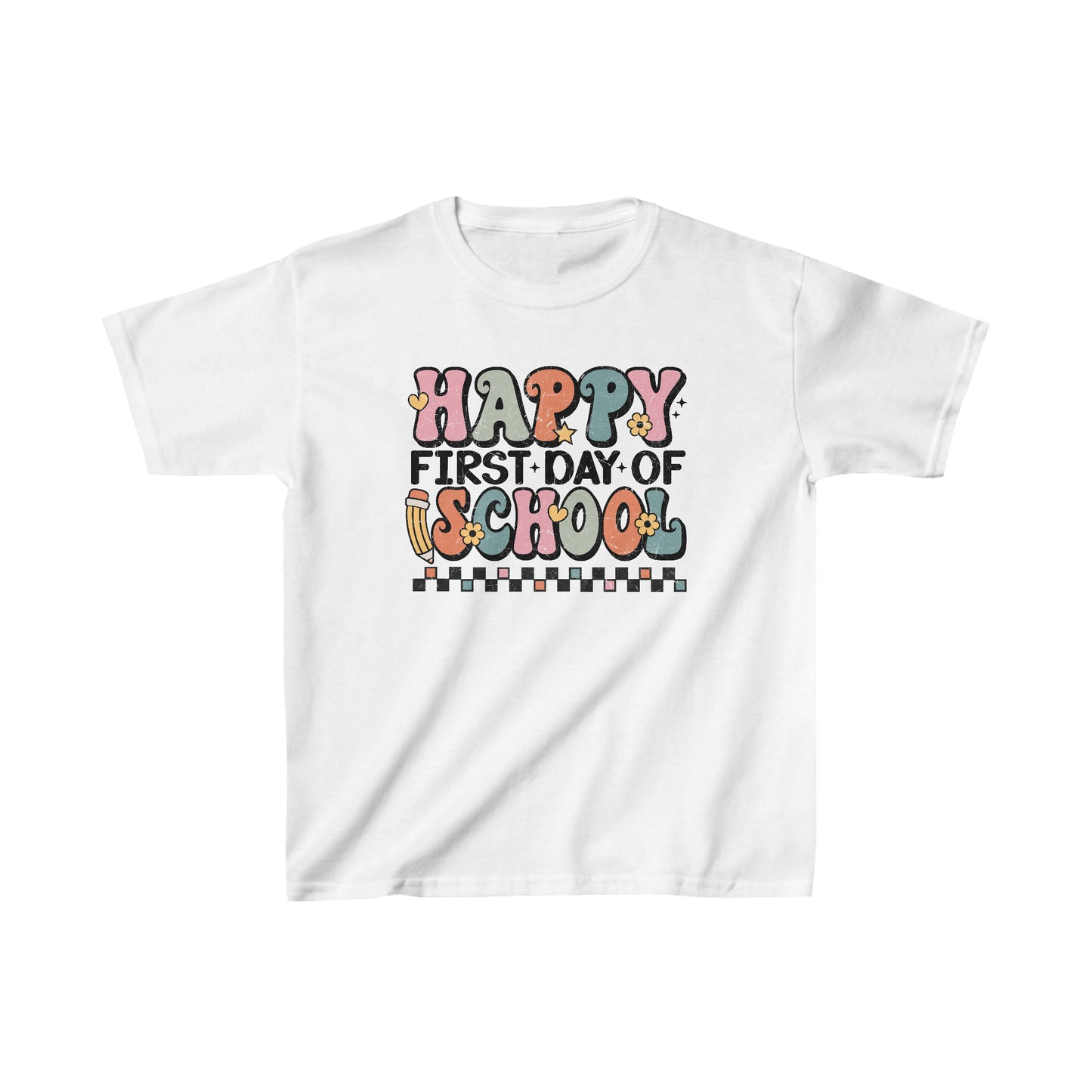 Happy First Day Of School Kids Tee