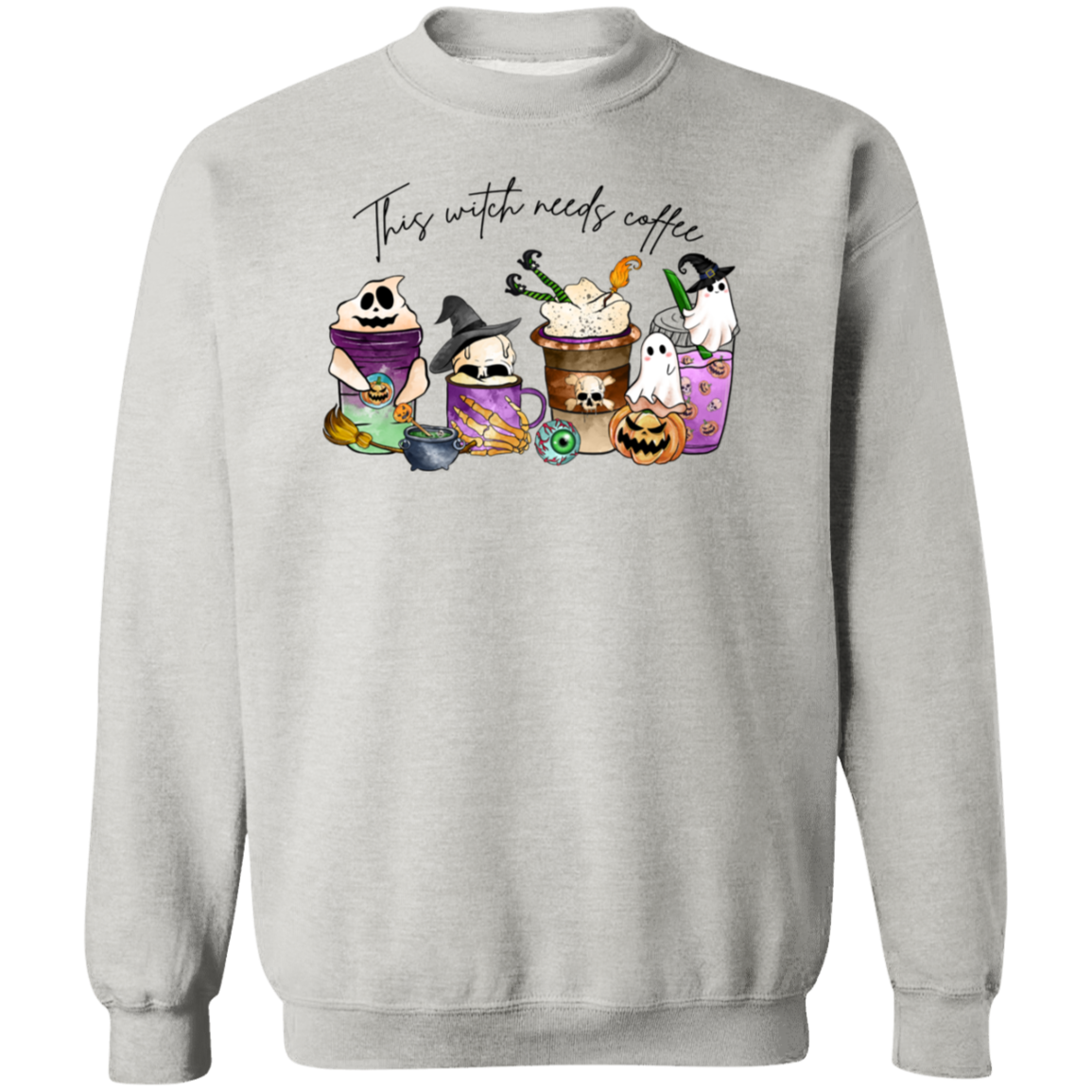 Witchy Brews This Witch Needs Coffee Shirt