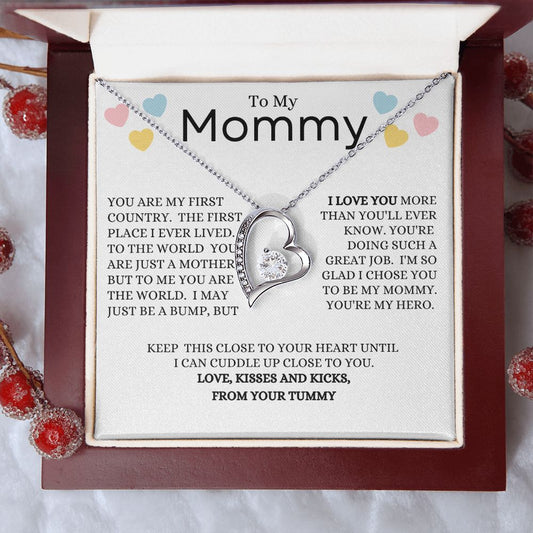 TO MY MOMMY | MY WORLD FOREVER LOVE NECKLACE