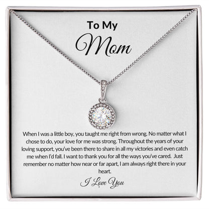 To My Mom | Just Remember Eternal Hope Necklace