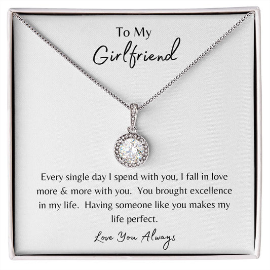 To My Girlfriend | Fall in Love Eternal Hope Necklace
