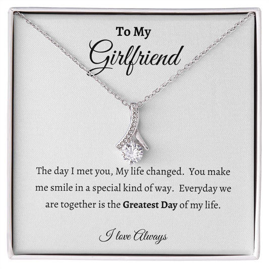 To My Girlfriend | Life Changed Alluring Beauty Necklace