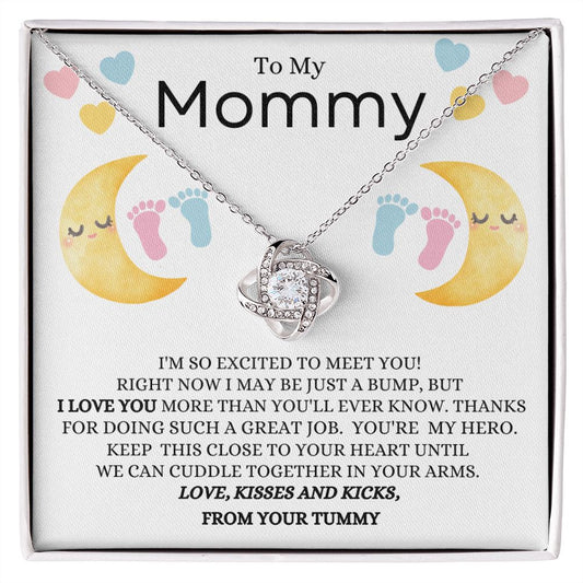 To My Mommy | My Hero Love Knot Necklace