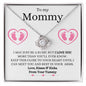 [ALMOST GONE] To My Mommy | I Love You | Love Knot Necklace