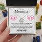 [ALMOST GONE] To My Mommy | I Love You | Love Knot Necklace