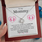 [ALMOST GONE] To My Mommy | I Love You | Love Knot Necklace