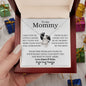 [BEST SELLER] To My Mommy | Little Bump Love Knot Necklace