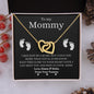[GOING FAST] To My Mommy | Your Heart Interlocking Hearts Necklace
