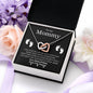 [GOING FAST] To My Mommy | Your Heart Interlocking Hearts Necklace