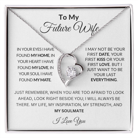 To My Future Wife | In Your Eyes Forever Love Necklace