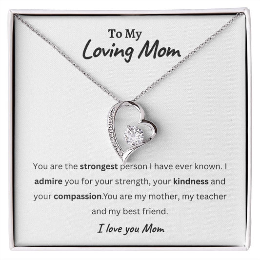 To My Loving Mom | Admire Forever Love Necklace