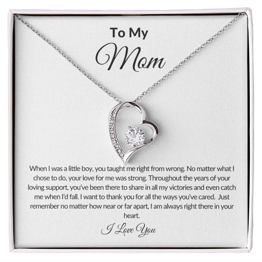 To My Mom | Just Remember Forever Love Necklace