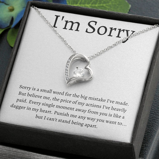 I'm Sorry | Believe Forever Love Necklace