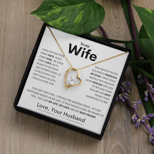 To My Wife | My Love Eternal Love Necklace