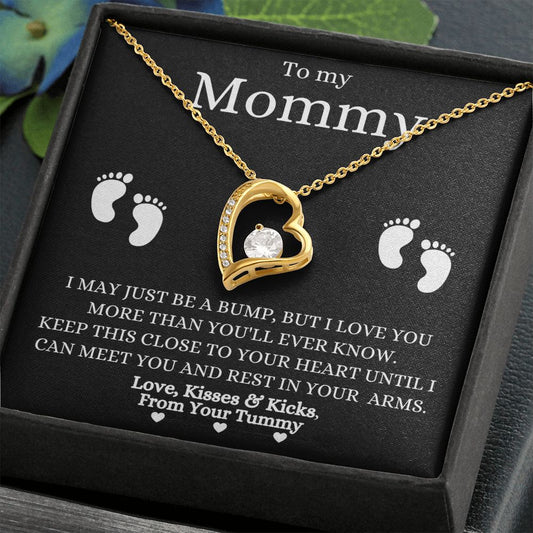 [GOING FAST] To My Mommy | Love, Kisses & Kicks Forever Love Necklace